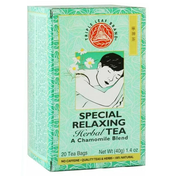 Triple Leaf Brand Special Relaxing Herbal Tea 20 Tea bags
