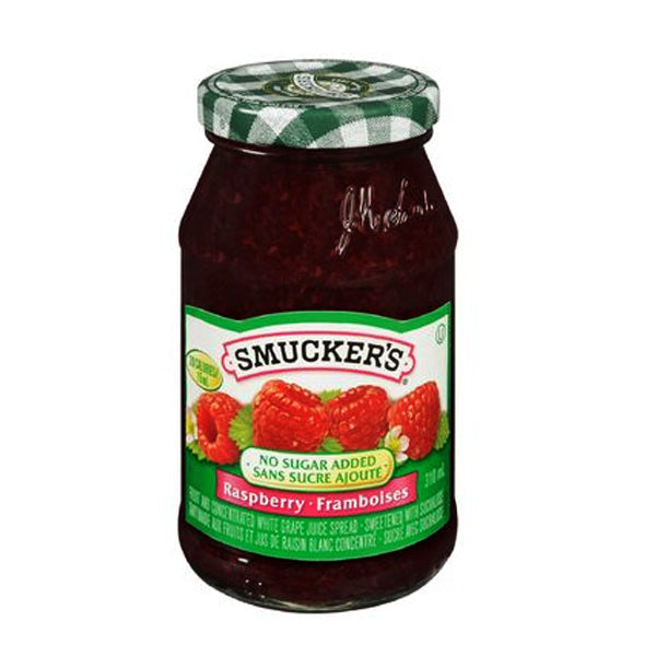 Smucker's Raspberry Jam-No Sugar added 310ml