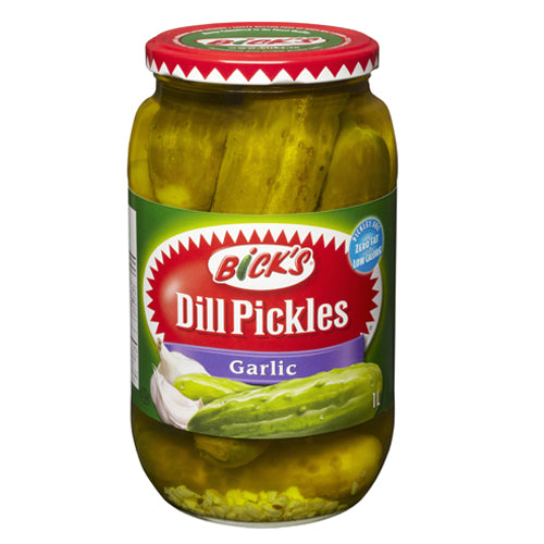 Bick's Dill Pickles-Garlic 1L