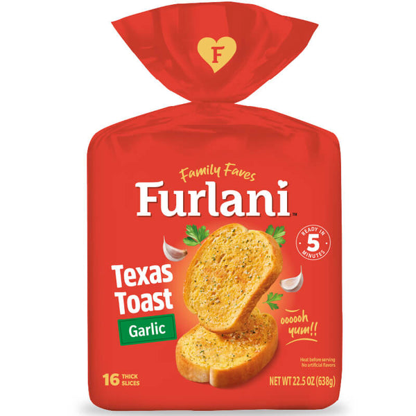 Furlani Garlic Texas Toast Bread 638g