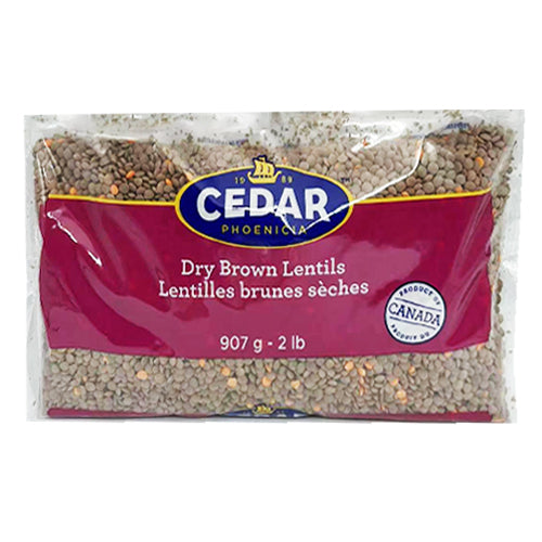 Cedar Dry Brown Lentils 2lb