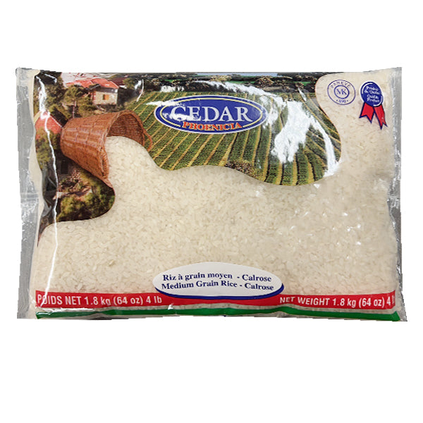 Cedar Medium Grain Rice 1.8kg