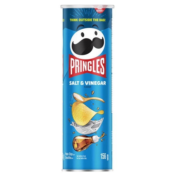 Pringles Potato Chips-Salt & Vinegar 156g