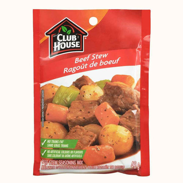 Club House Beef Stew Seasoning Mix  43g