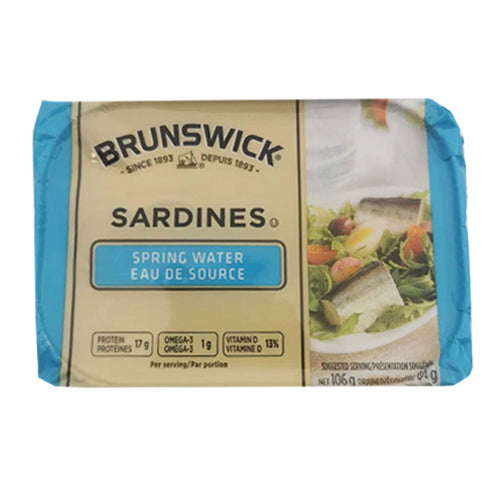 Brunswick Sardines in Spring water 106 g