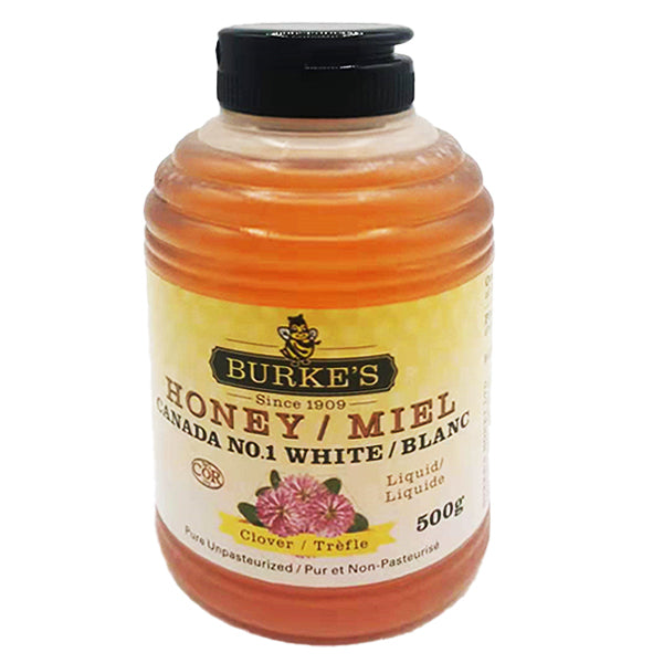 BURKE'S Honey-Canada No.1 White-Clover 500g