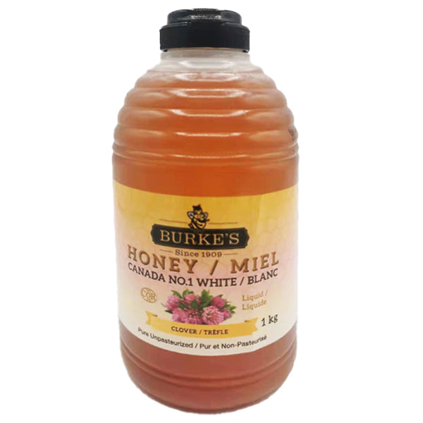 BURKE'S Honey-Canada No.1 White-Clover 1kg