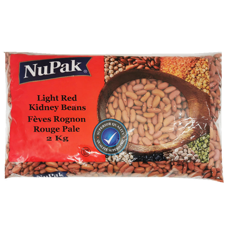 NUPAK Light Red Kidney Beans 2KG