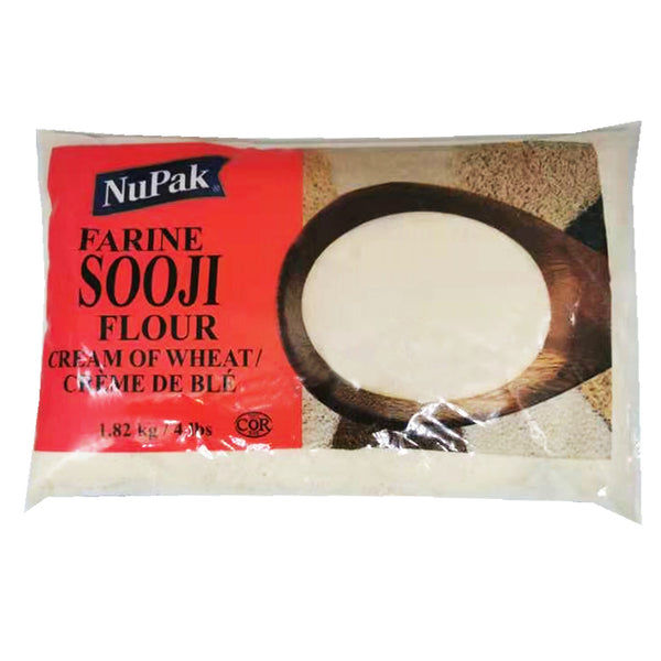 Nupak Farina Sooji Flour Cream of Wheat 4LB