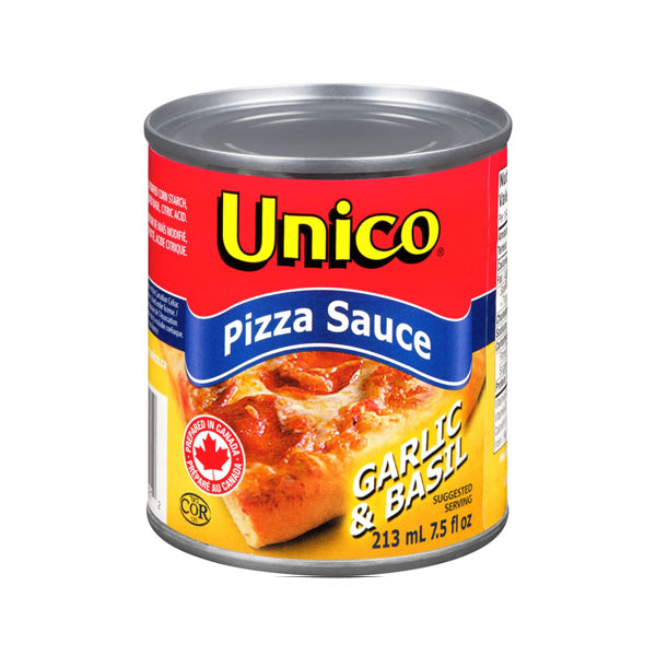 Unico Pizza Sauce-Garlic & Basil 213ml