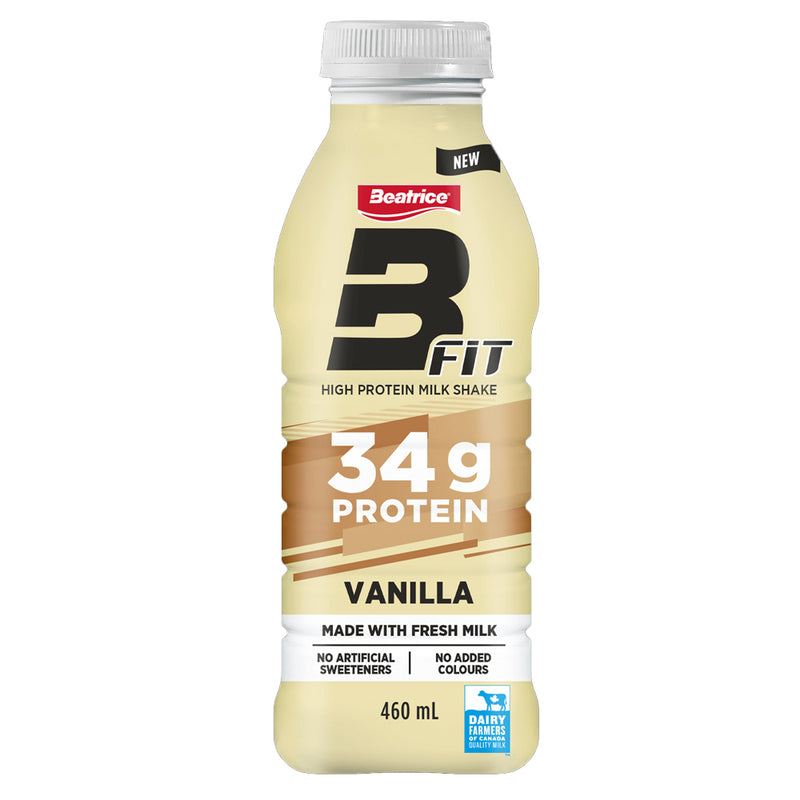 Beatrice B Fit High Protein Milk Shake-Vanilla 460ml