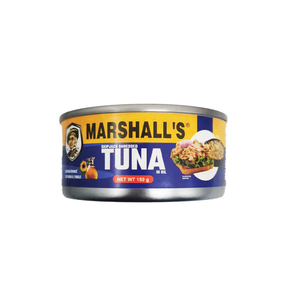 Marshall's Skipjack Shredded Tuna in Oil 150g