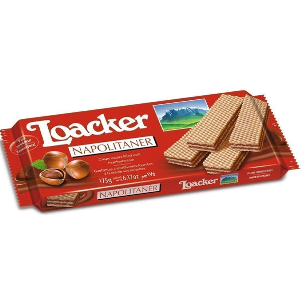 Loacker Wafer Cookies-Hazelnut 175g