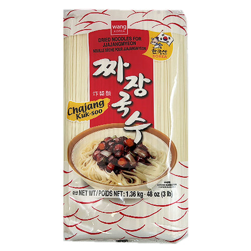 Wang Korea Dried Noodles for Jjajangmyeon 3lb