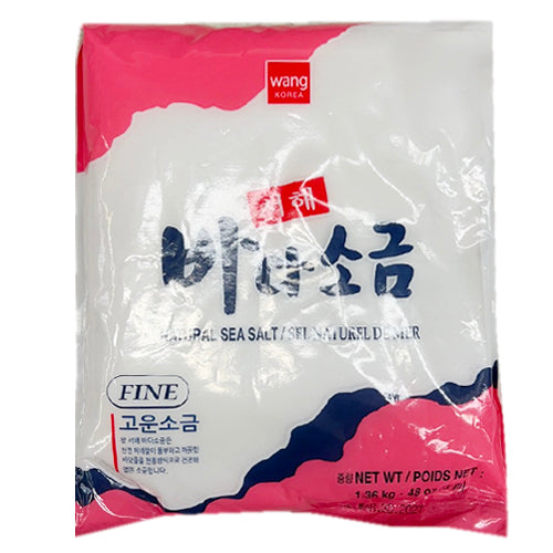Wang Korea Natural Sea Salt-Fine 1.36kg