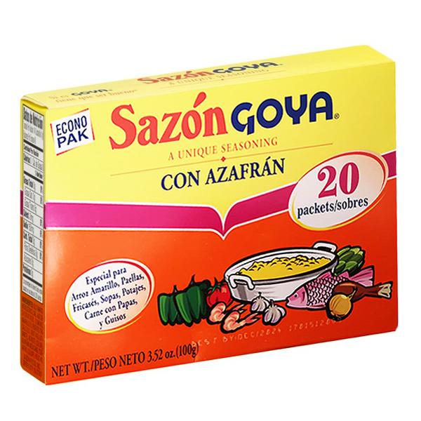 Goya Seasoning Con Azafran 100g