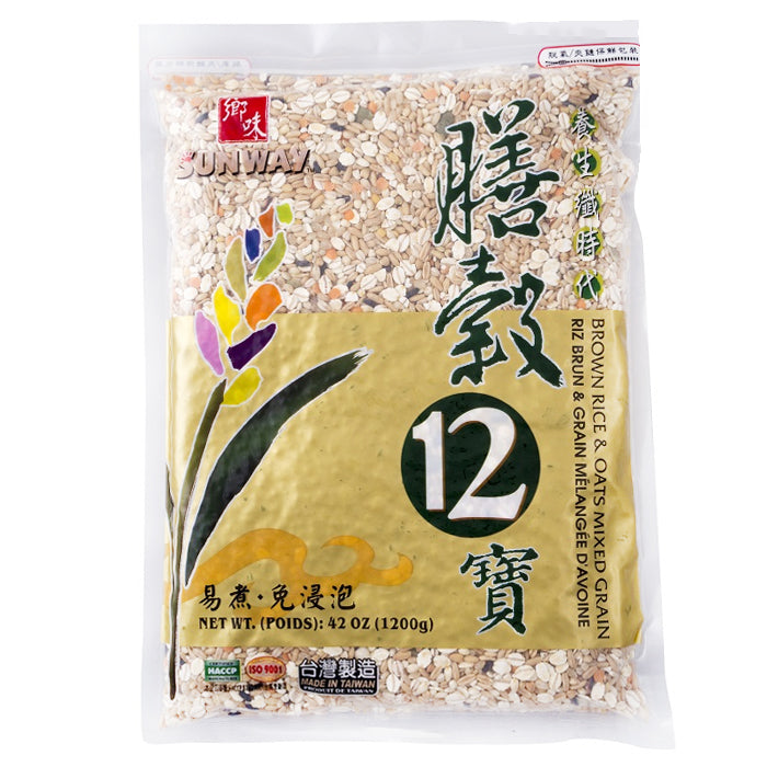 Sunway Brown Rice & Oats Mixed Grain 1.2kg