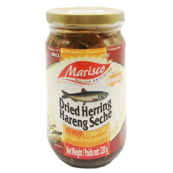 Marisco Dried Herring in Hot Corn Oil 220g