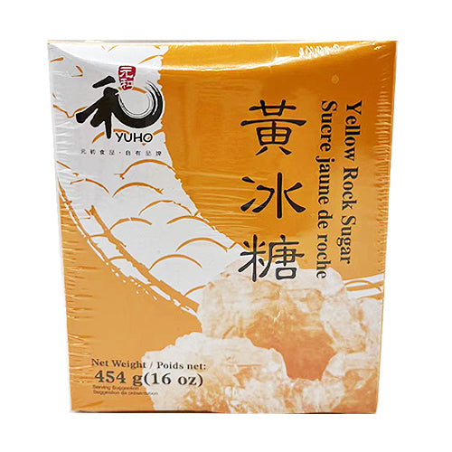 Yuho Yellow Rock Sugar 454g