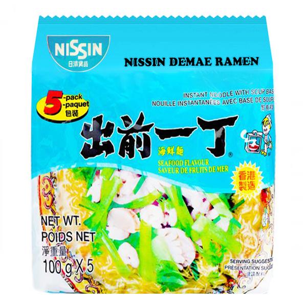 Nissin Instant Noodle-Seafood 5*100g