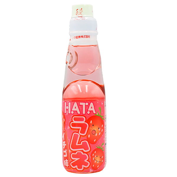 Hatakosen Ramune Soda-Strawberry Flavour 200ml