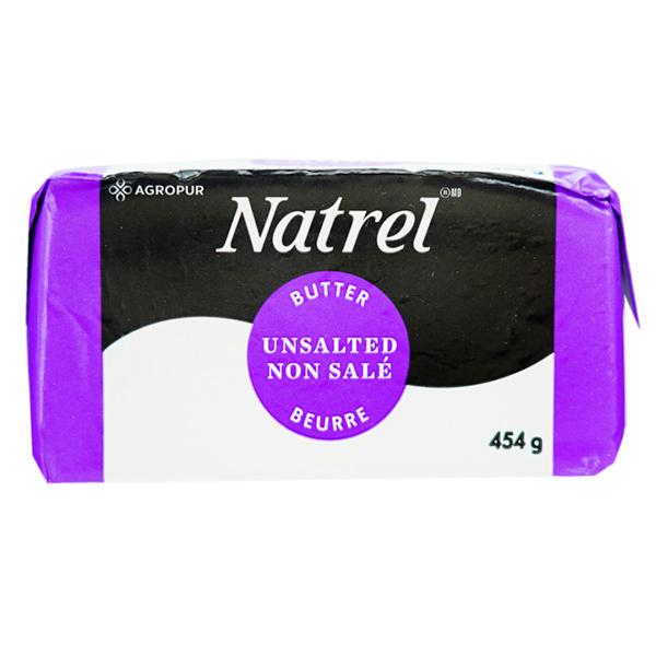 Natrel Unsalted Butter 454g