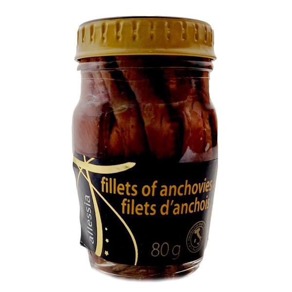 Allessia Fillets Of Anchoves 155g