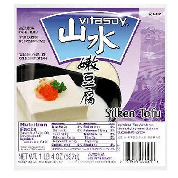 San Sui Vitasoy Silken Tofu 454g