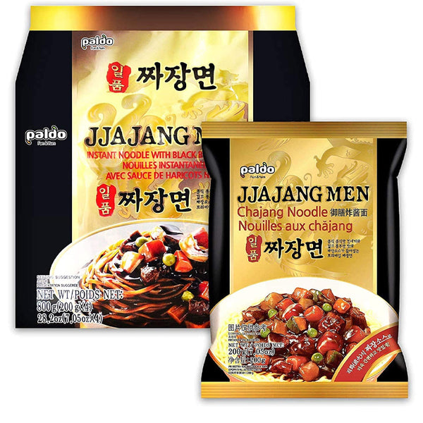 Paldo Jjajangmen Noodle-Blackbean Flavor 200g*4