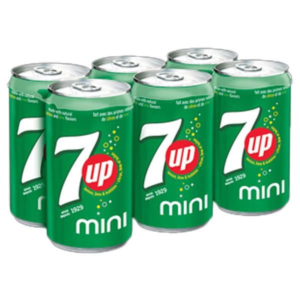 7Up Mini 6*222ml