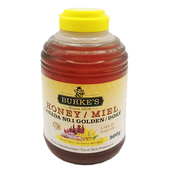 BURKE'S Honey-Canada No.1 Golden Wildflower 500g
