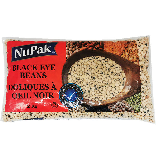 NUPAK Black Eye Beans 2KG