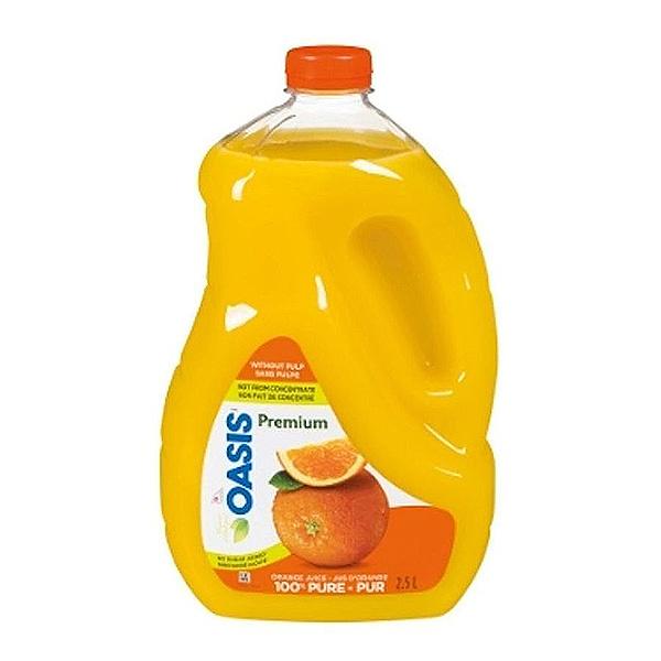 Oasis Premium Orange Juice-No Pulp 2.5L