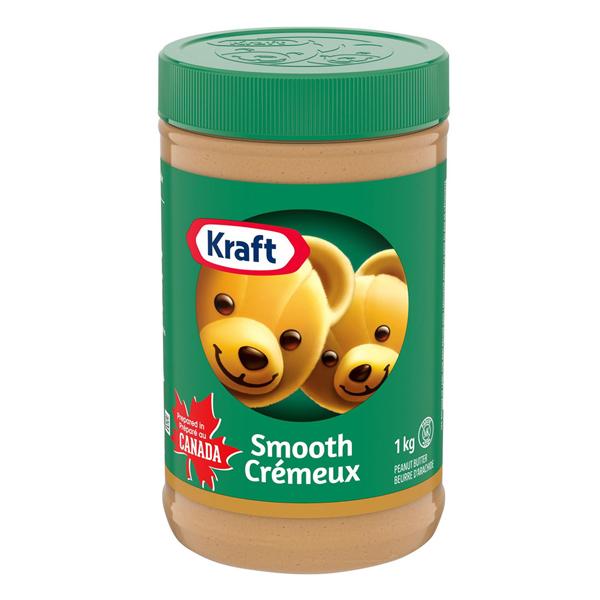 Kraft Smooth Peanut Butter 1kg
