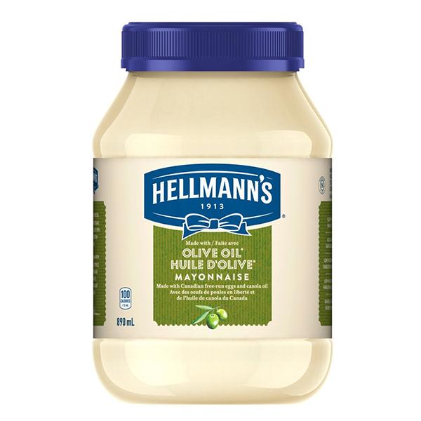 Hellmann's Olive Oil Mayonnaise 890ml
