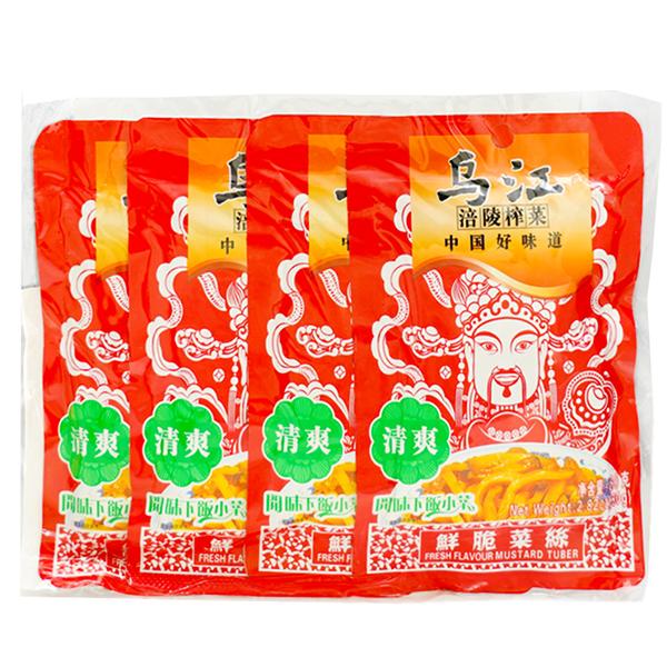 WJ Pickled Mustard  4*80g