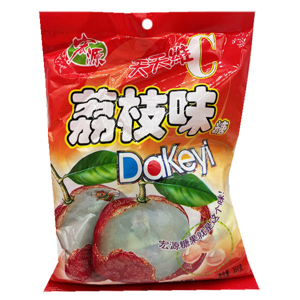 Hongyuan Lychee Candy 350g