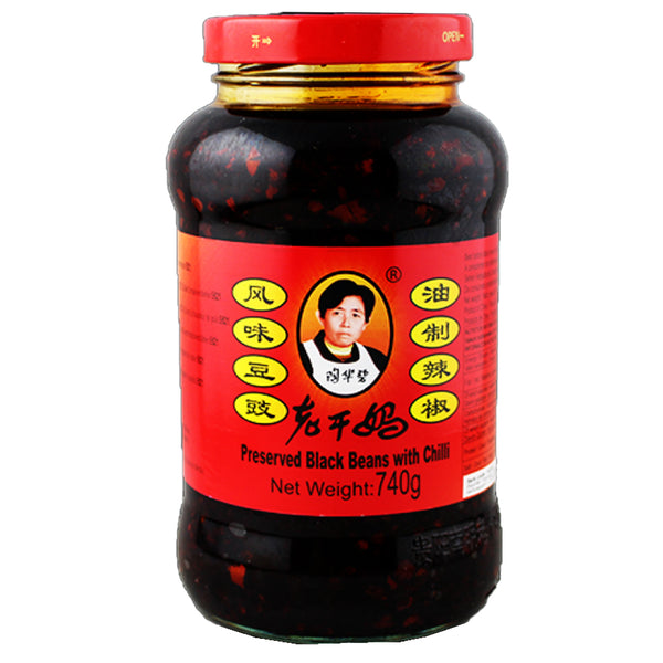 LGM Chilli in Oil with Black Beans 740g