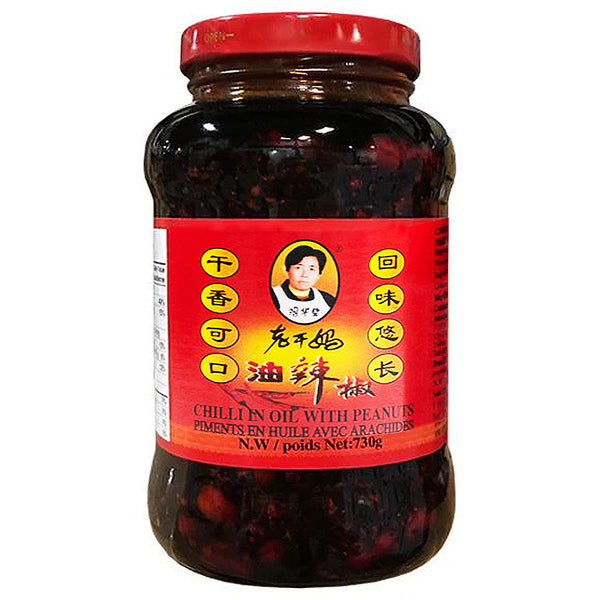 LGM Chilli In Oil With Peanuts 730g