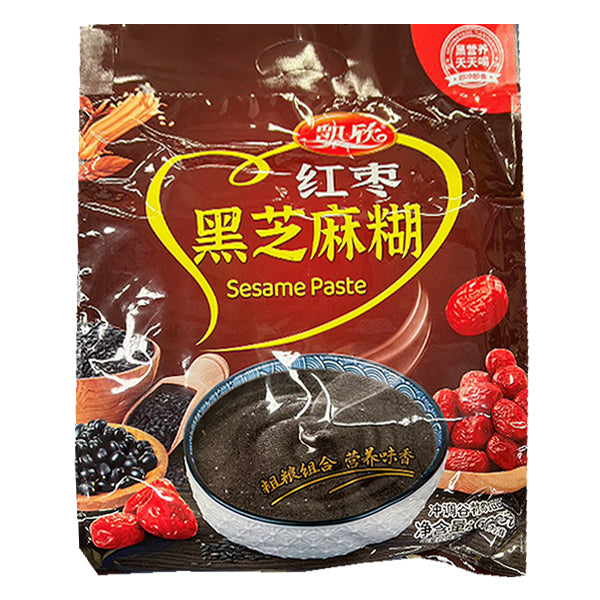 KX Red Date Flavored Black Sesame Paste 600g