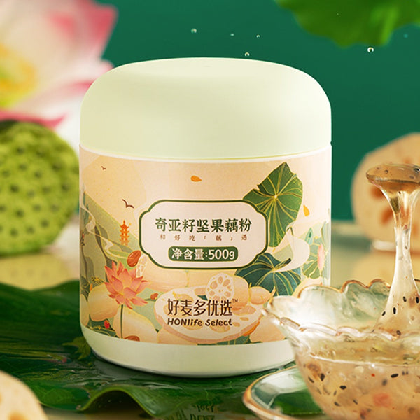 Chia Seed Nut Lotus Powder 500g（Expires on Sep 25, 2023)