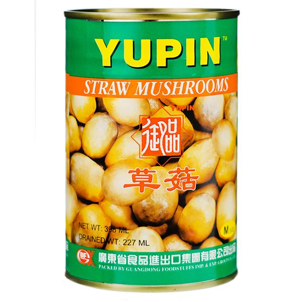 Yupin Straw Mushrooms 227ml