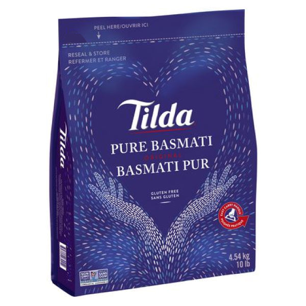 Tilda Pure Basmati Original Rice 4.54kg