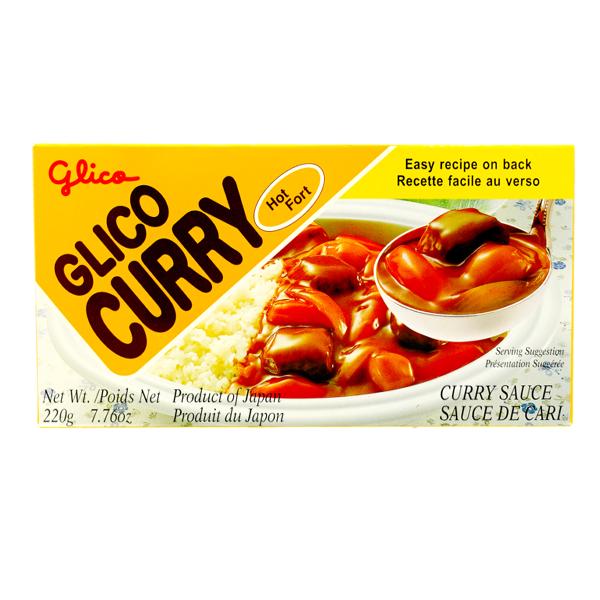 Glico Curry Sauce-Hot 220g