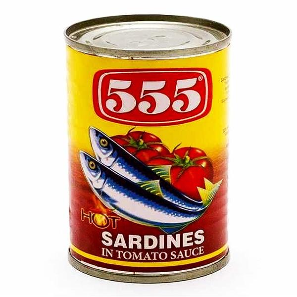 555 Sardines In Tomato Sauce