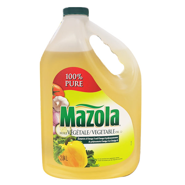 Mazola 100% Pure Vegetable Oil 2.84L
