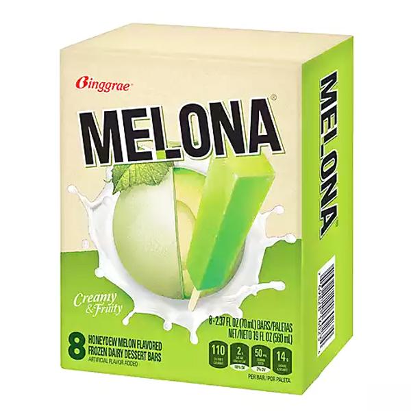 Binggrae Melona Ice Bar-Honeydew Melon 8*70ml