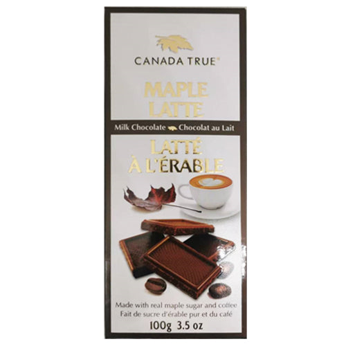 Canada True Maple Latte Milk Chocolate 100g
