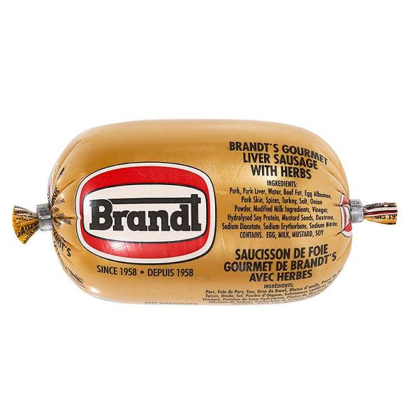 Brandt Liver Sausage -With Herbs 250g