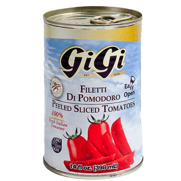 GiGi Peeled Sliced Tomatoes 398ml